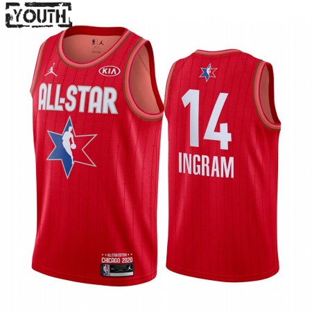 New Orleans Pelicans Brandon Ingram 14 2020 All-Star Jordan Brand Punainen Pelipaidat Swingman - Lasten